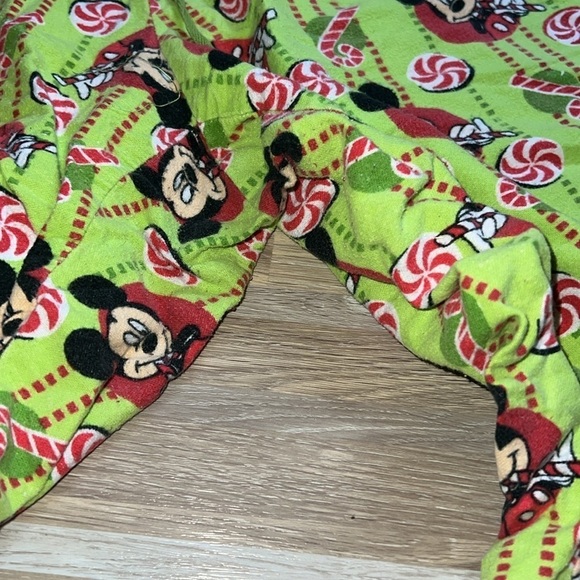 DISNEY Mickey Mouse Christmas fleece pajama pants - Picture 4 of 4
